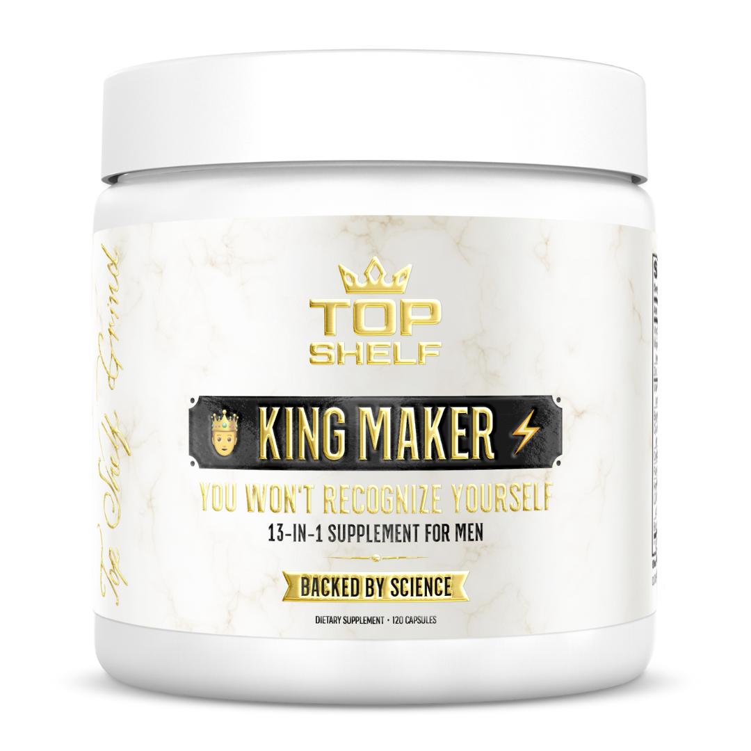 King Maker | 13-in-1 Dietary Supplement for Men (120 Capsules)